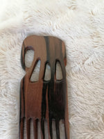 Peigne afro en bois
