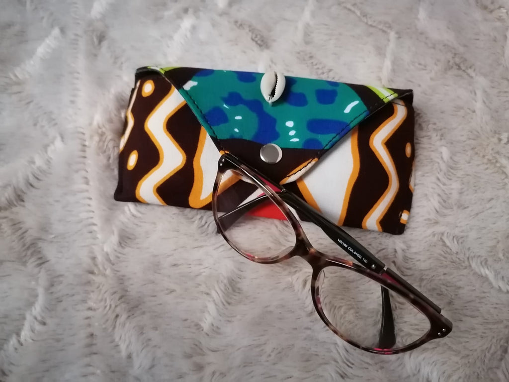 Étui à lunette wax "zuana"