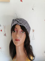 Headband bandeau wax et soie