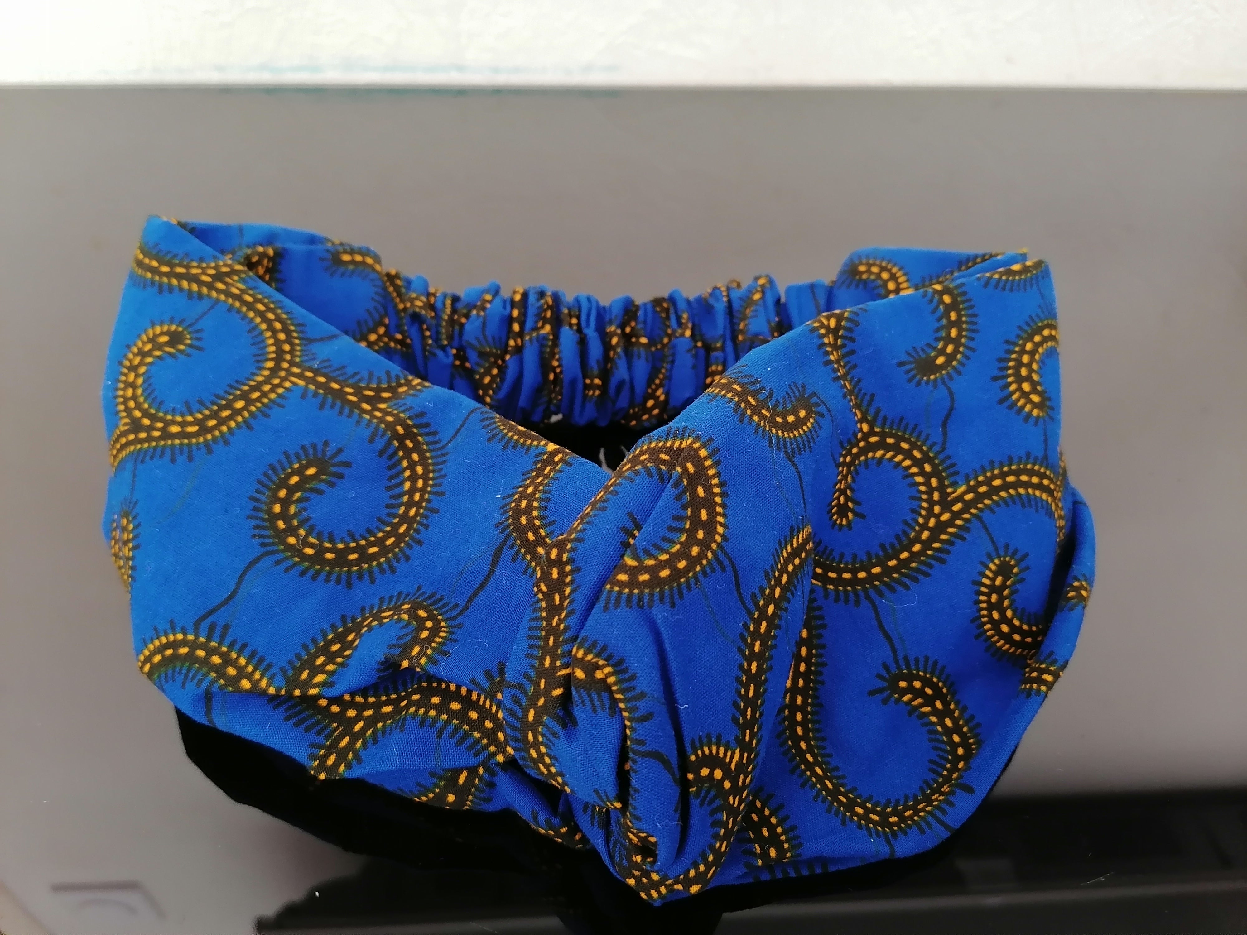 Headband bandeau wax et soie