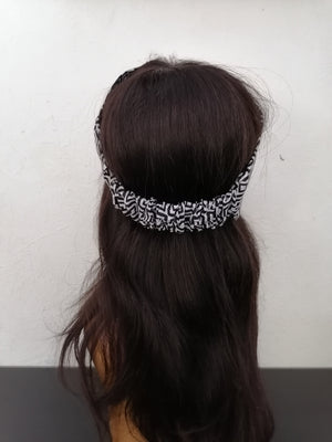Headband bandeau wax et soie