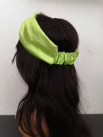 Headband bandeau wax et soie