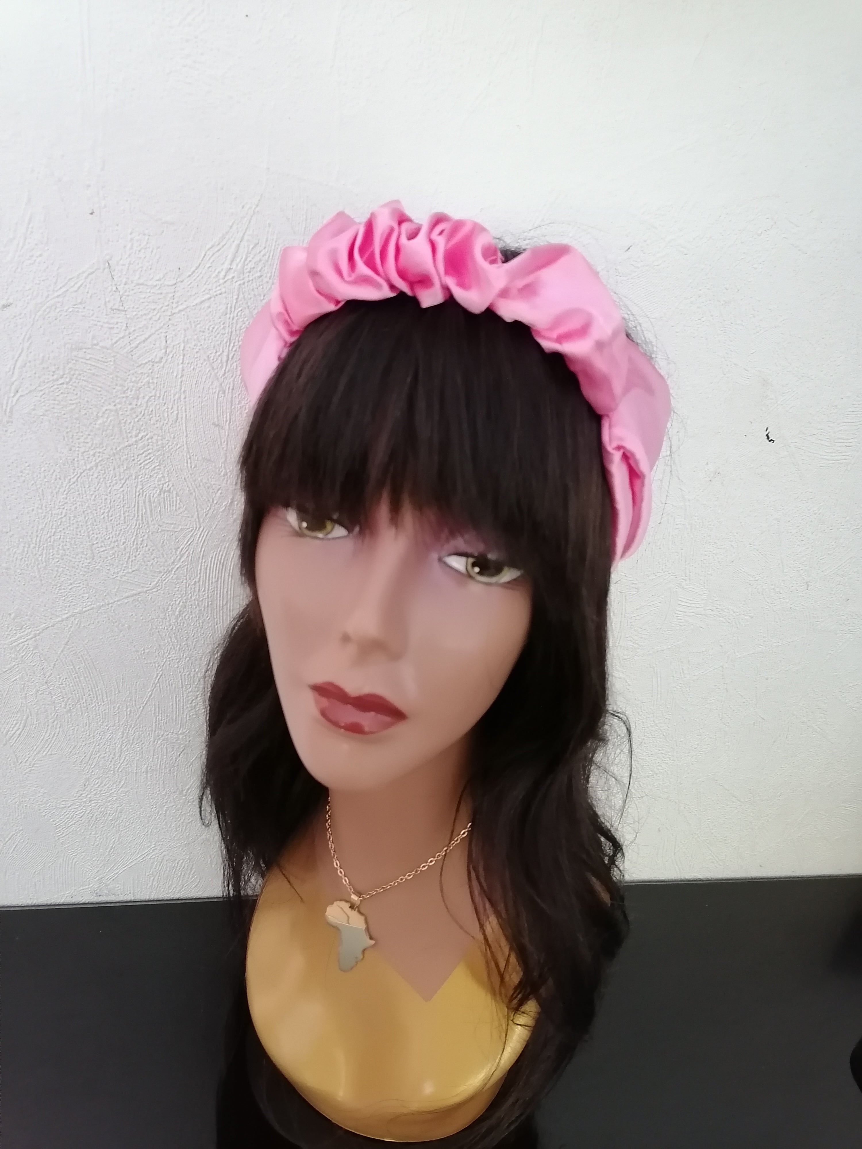 Headband bandeau wax et soie