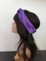 Headband bandeau wax et soie