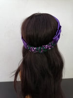 Headband bandeau wax et soie