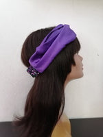 Headband bandeau wax et soie