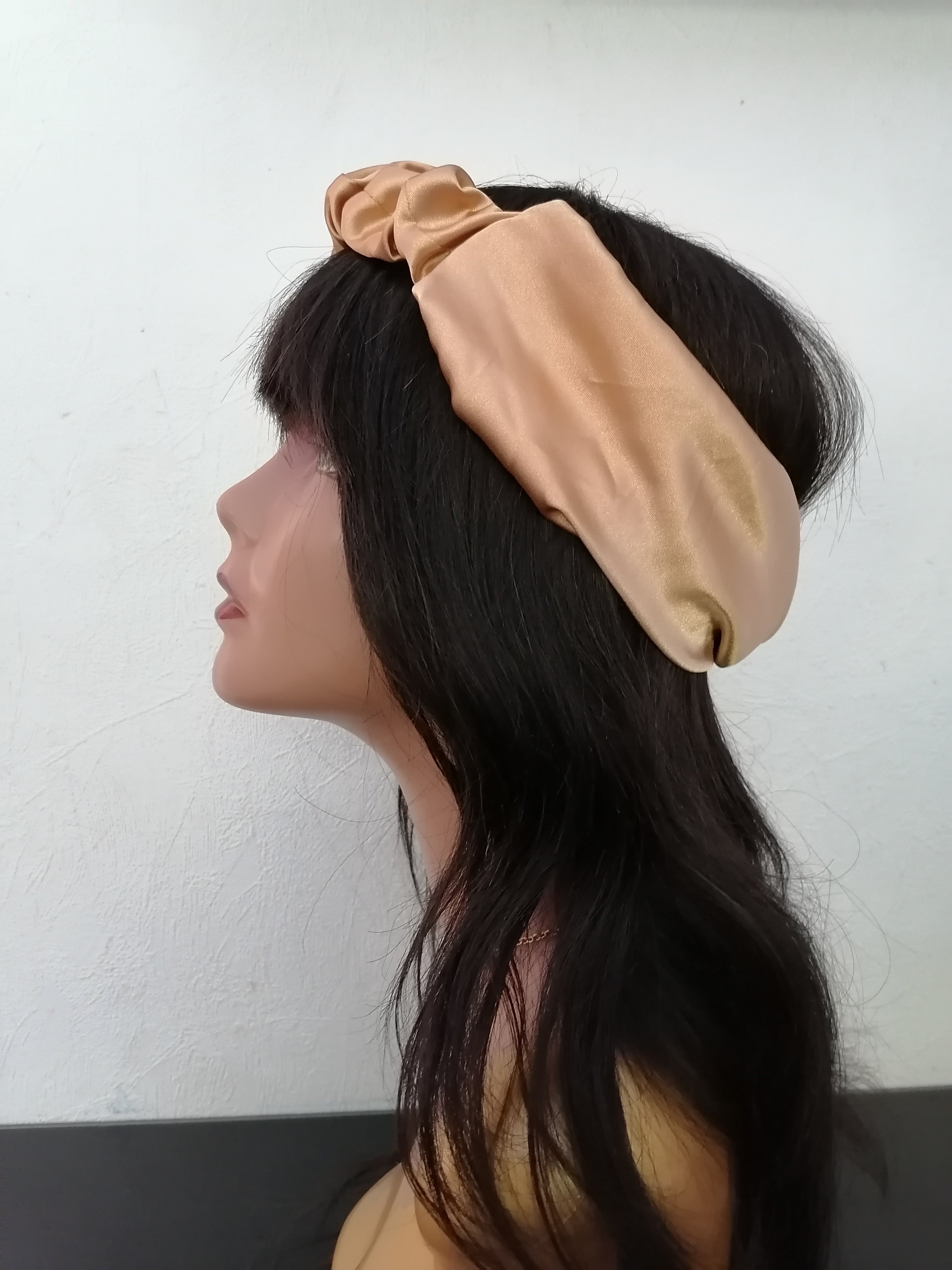 Headband bandeau wax et soie