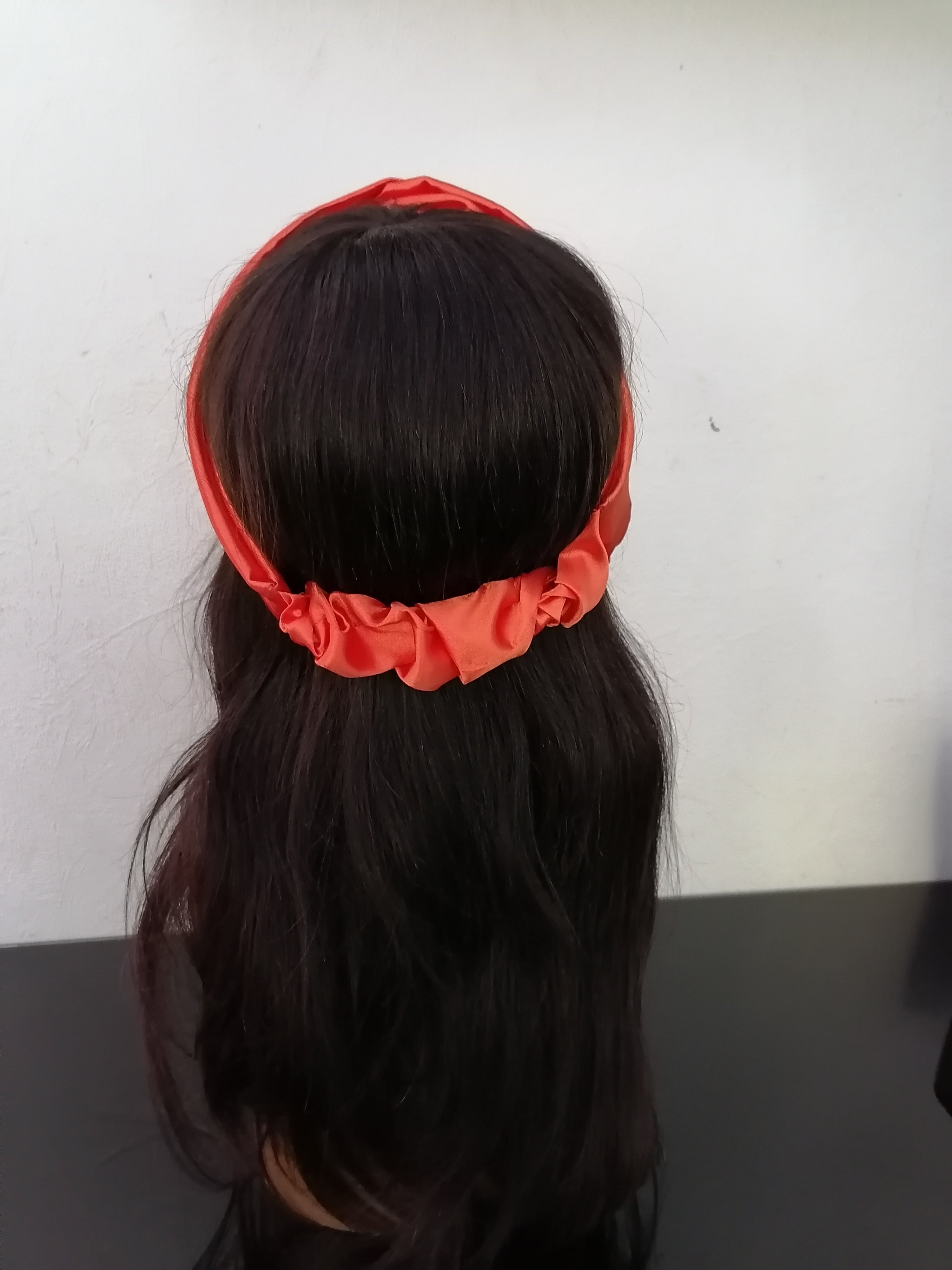 Headband bandeau wax et soie