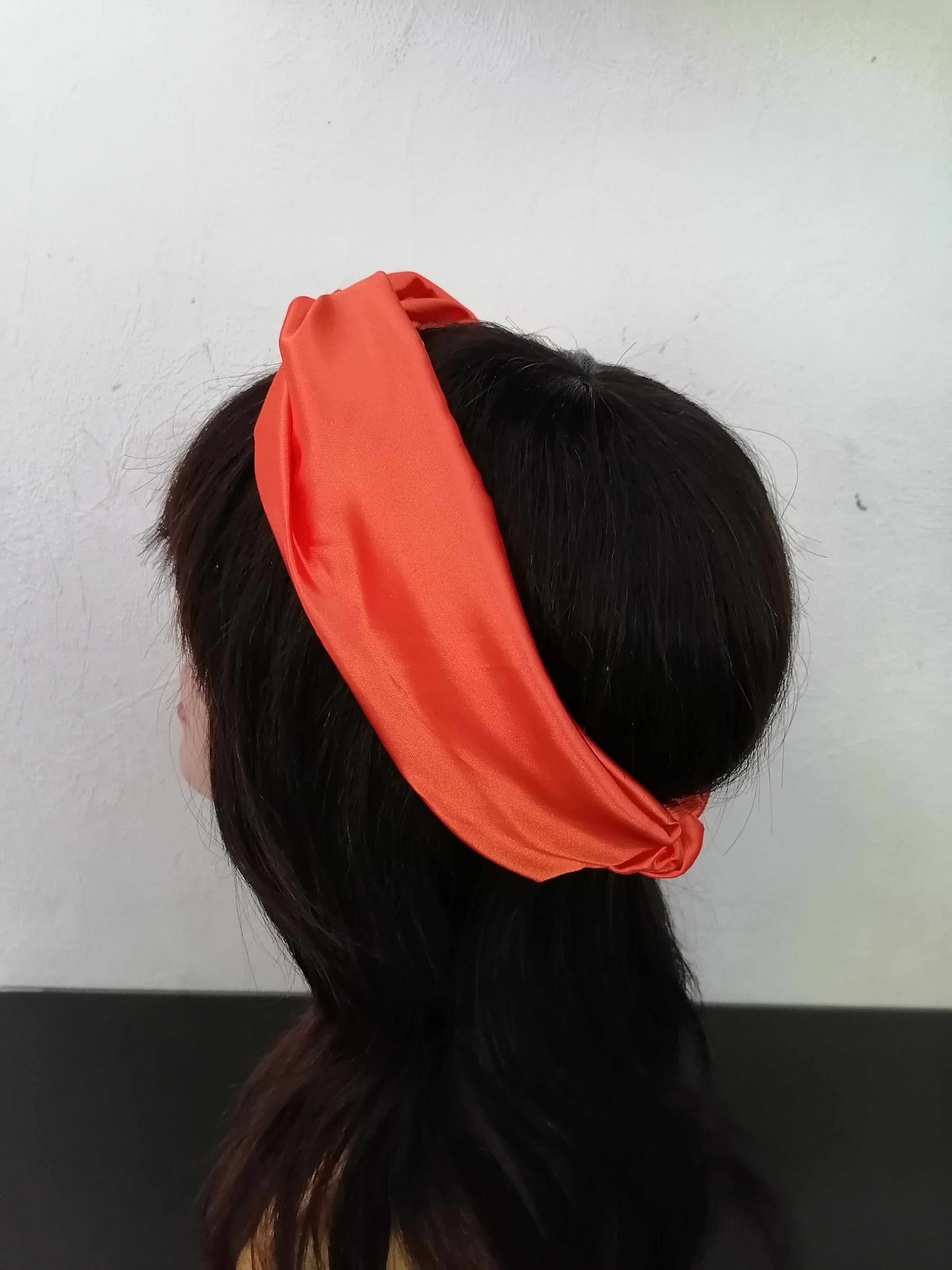 Headband bandeau wax et soie