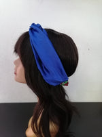 Headband bandeau wax et soie