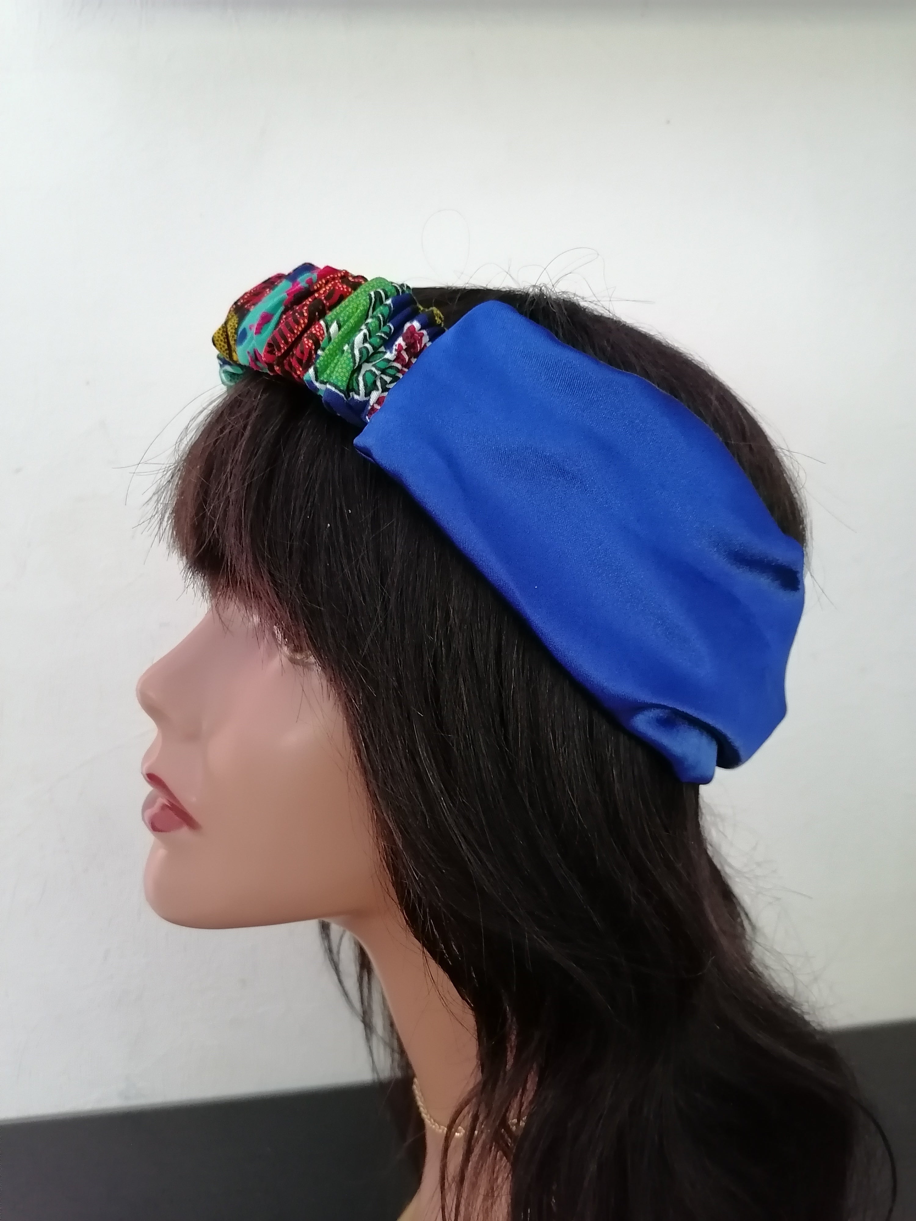 Headband bandeau wax et soie