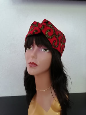 Headband bandeau wax et soie