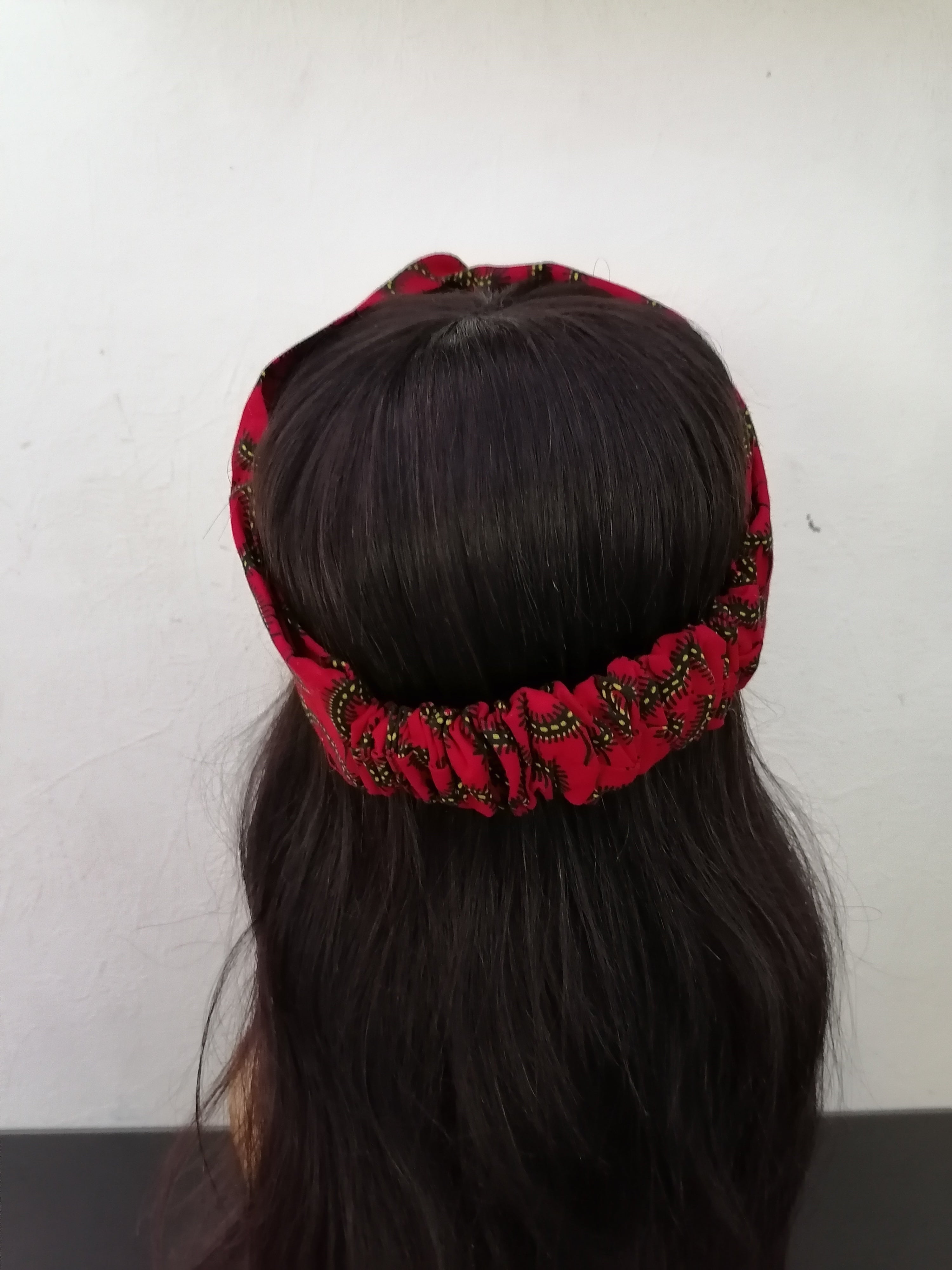Headband bandeau wax et soie
