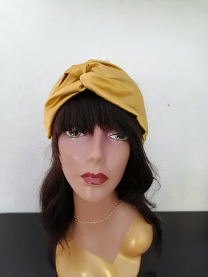 Headband bandeau wax et soie