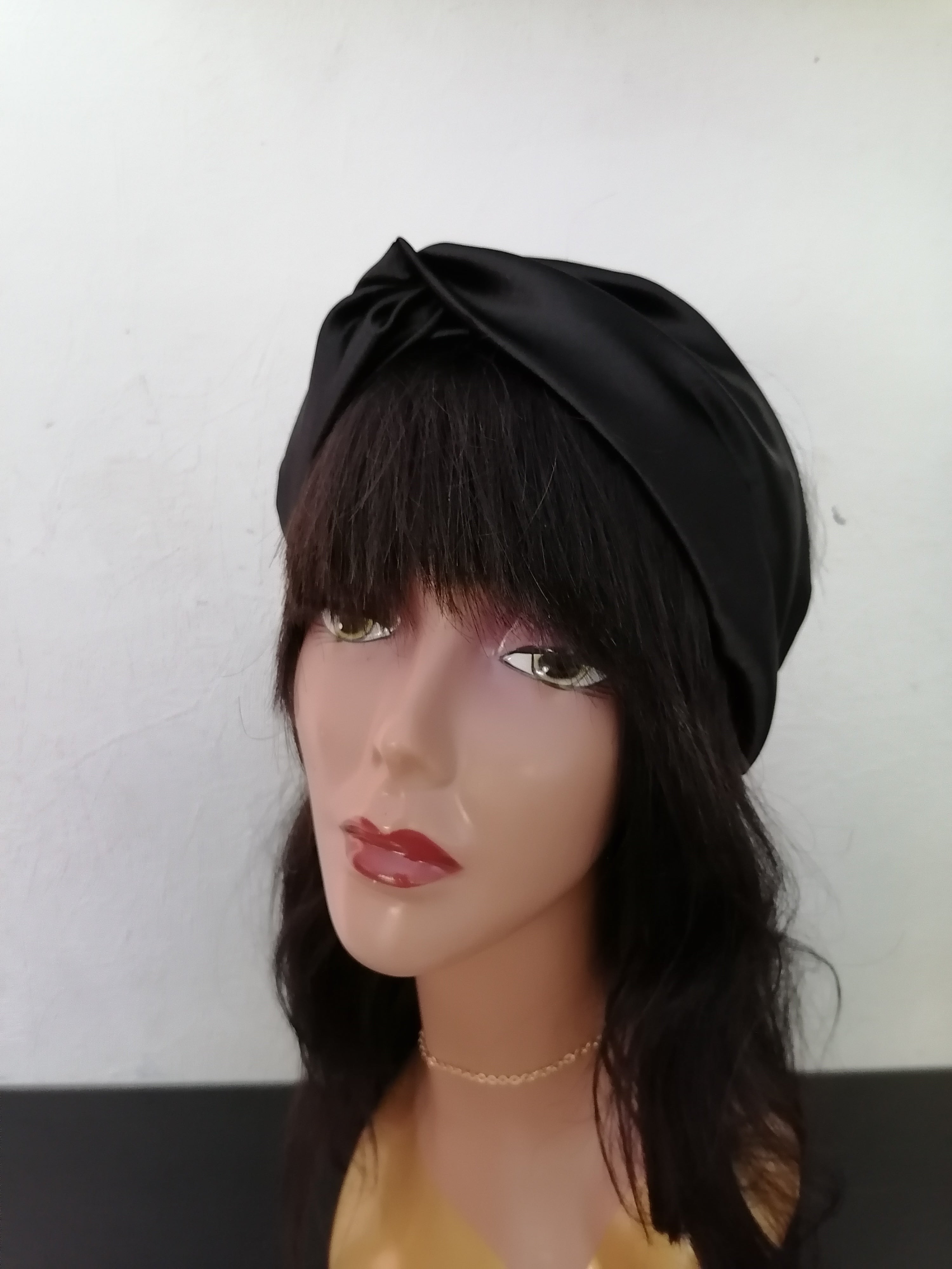 Headband bandeau wax et soie