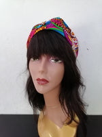 Headband bandeau wax et soie